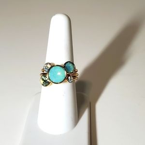 COPY - Ted Baker London Jackie Swarovski Crystal Stacking Rings